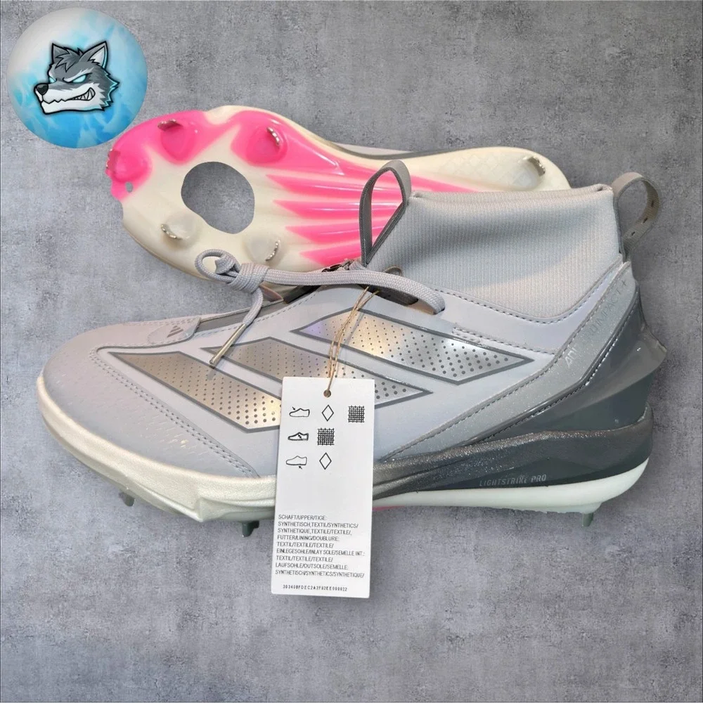 Adidas Adizero Impact+ 2.0 All Star Silver Mens 13 Baseball Cleats JH6718 New